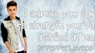 Justin Bieber - Turn To You (Mother's Day Dedication) (With Lyrics)