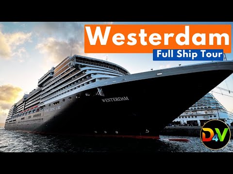Thumbnail for Holland America Westerdam | Full Deck by Deck Cruise Ship Tour   HD