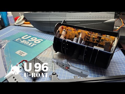 Build the 1:48 Scale U96 U-Boat - Pack 11 - Stages 41-44