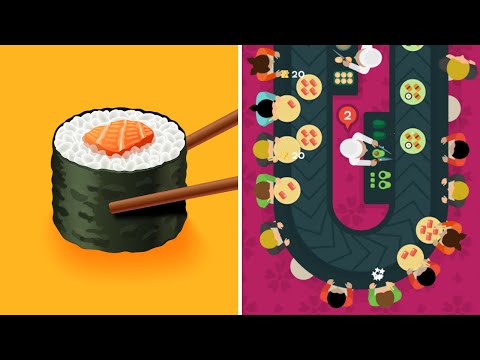 Sushi Bar Idle All Levels Gameplay Android, iOS - YouTube