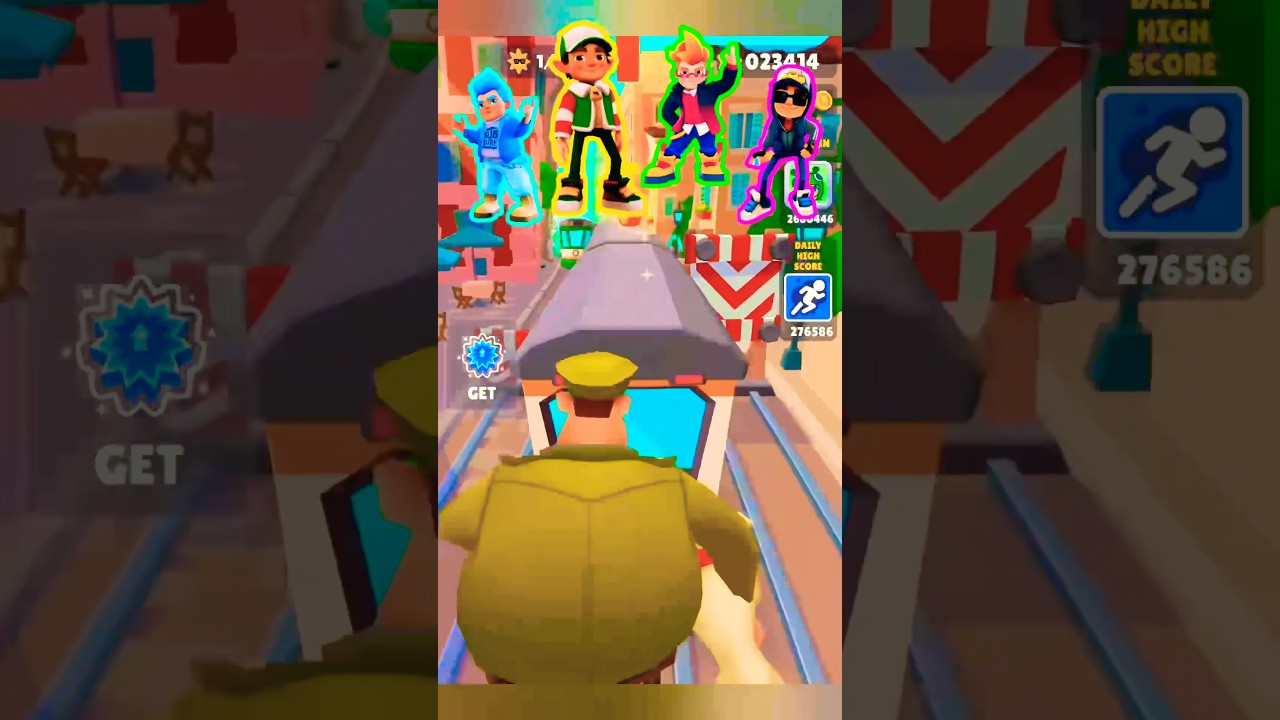 Subway surfers -Jake🆚Leif game play #subwaysurfers #shorts #shortvideo