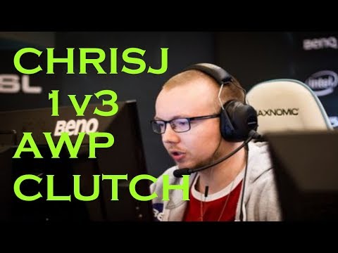 CS:GO - CHRISJ 1v3 AWP CLUTCH