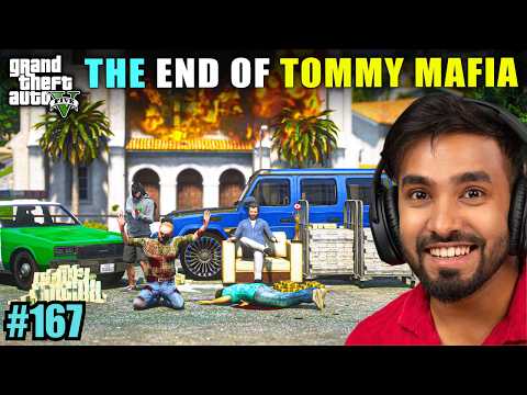 THE END OF TOMMY MAFIA | TECHNO GAMERZ GTA V GAMEPLAY #167