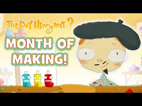 Painting for Kids – Month of Making | Mixing Colours | The Day Henry Met… A Canvas - Kids TV Series, Kingdom Kids Zone - The Day Henry Met