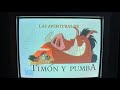 Las Aventuras De Timón Y Pumba Atrápame Sí Puedes Parte 1