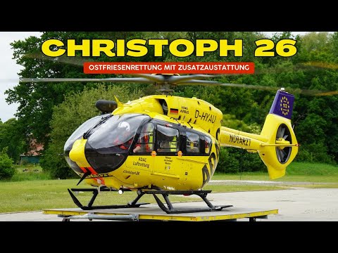 Christoph 26 - Ein Rettungshubschrauber voller Zusatztechnik für die Ostfriesen