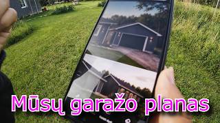 Darbas Vilniuj/Sodyba parduota/Garažo planas