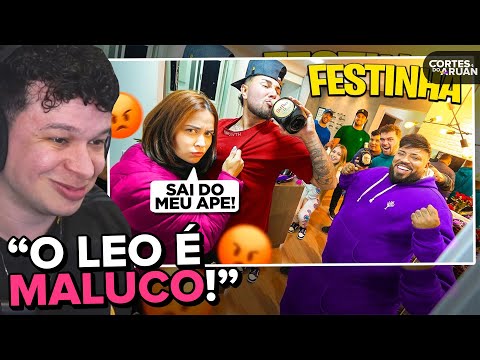 ARUAN REAGE: AGORA ELA TERMINA COMIGO !! * fiz uma festa no apartamento da minha namorada *