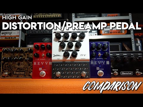 Distortion/Preamp Pedal Comparison! (BE-OD, VH4-2, G3, G4 & Überschall)