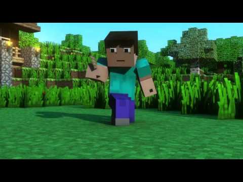 ♫ Where My Diamonds Hide   A Minecraft Parody Song of Imagine Dragon's Demons Music Video
