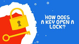 Interesting Mechanism Of Lock | How Does  Key Open A  Lock?