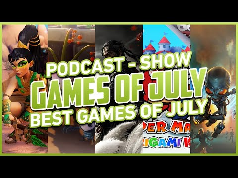 GAMES OF JULY (2020) - SHOW (Trailer Reactions, Top Games List + Thoughts)