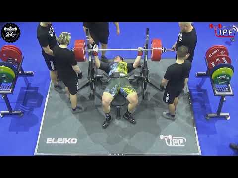 Oleksiy Bychkov - 1st Place 1100kg Total - 120kg Class 2022 IPF World Open Championship