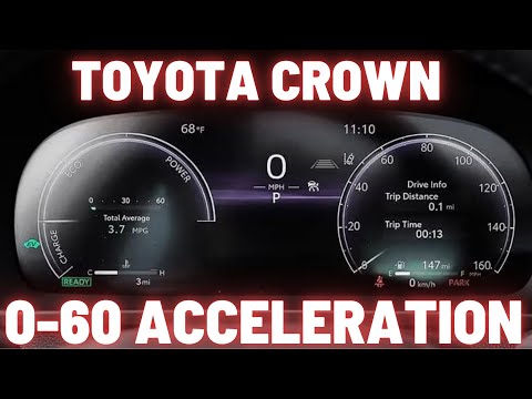 Thumbnail for 2024 Toyota Crown Limited Hybrid AWD 0-60 MPH Acceleration Sport Mode by Toyota Crown Sport