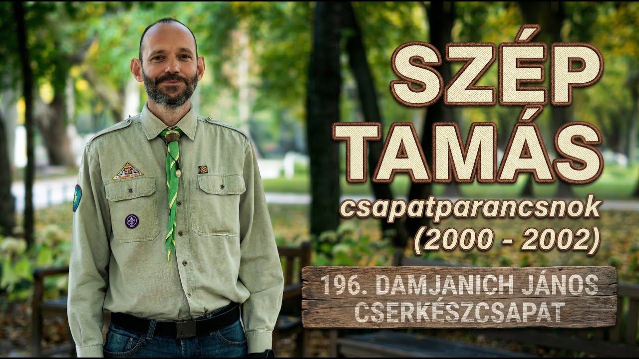 Szép Tamás csapatparancsnok interjú videó előnézet (2000-2002)