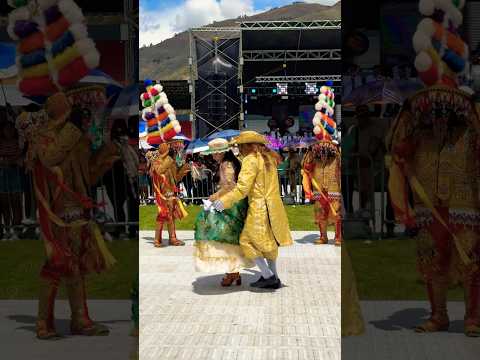 La Dama de Lauricocha cofradía de negritos de Lauricocha Baños #danzatradicional #folklore #damas