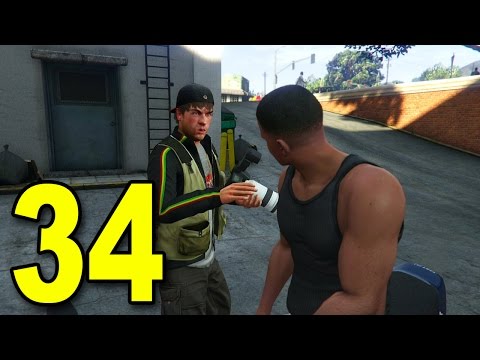 Grand Theft Auto V First Person - Part 34 - Crazy Paparrazo (GTA Walkthrough)