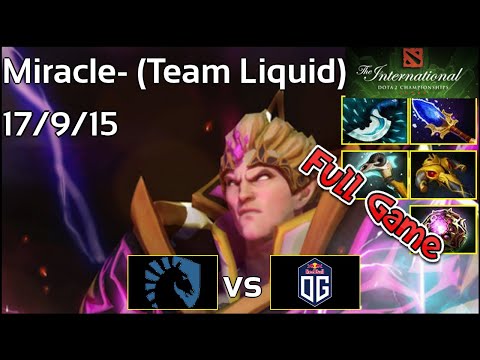 Team Liquid.Miracle- TI8 Group Stage - Group A - TI 2018 - Full Game Invoker