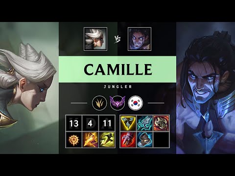 Camille Jungle vs Sylas - KR Master Patch 25.19