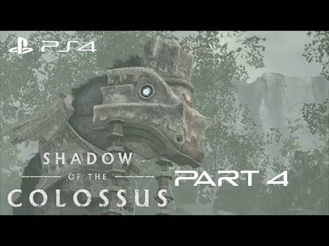 Shadow of the Colossus PS4 Walkthrough Gameplay Part 4 - Gravestone Horse Colossus