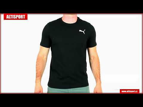 Pánské triko PUMA ESS SMALL LOGO TEE 586668 51 BLACK