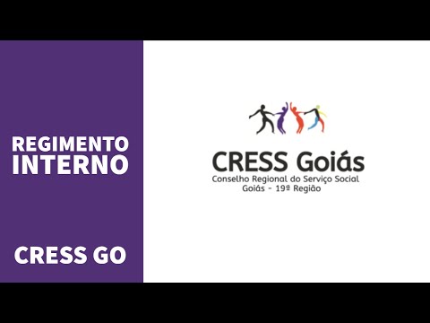 Regimento Interno CRESSGO (Art. 1° a 4°)