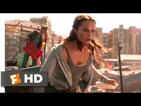 Tomb Raider (2018) - Fighting Thieves Scene (1/10) | Movieclips