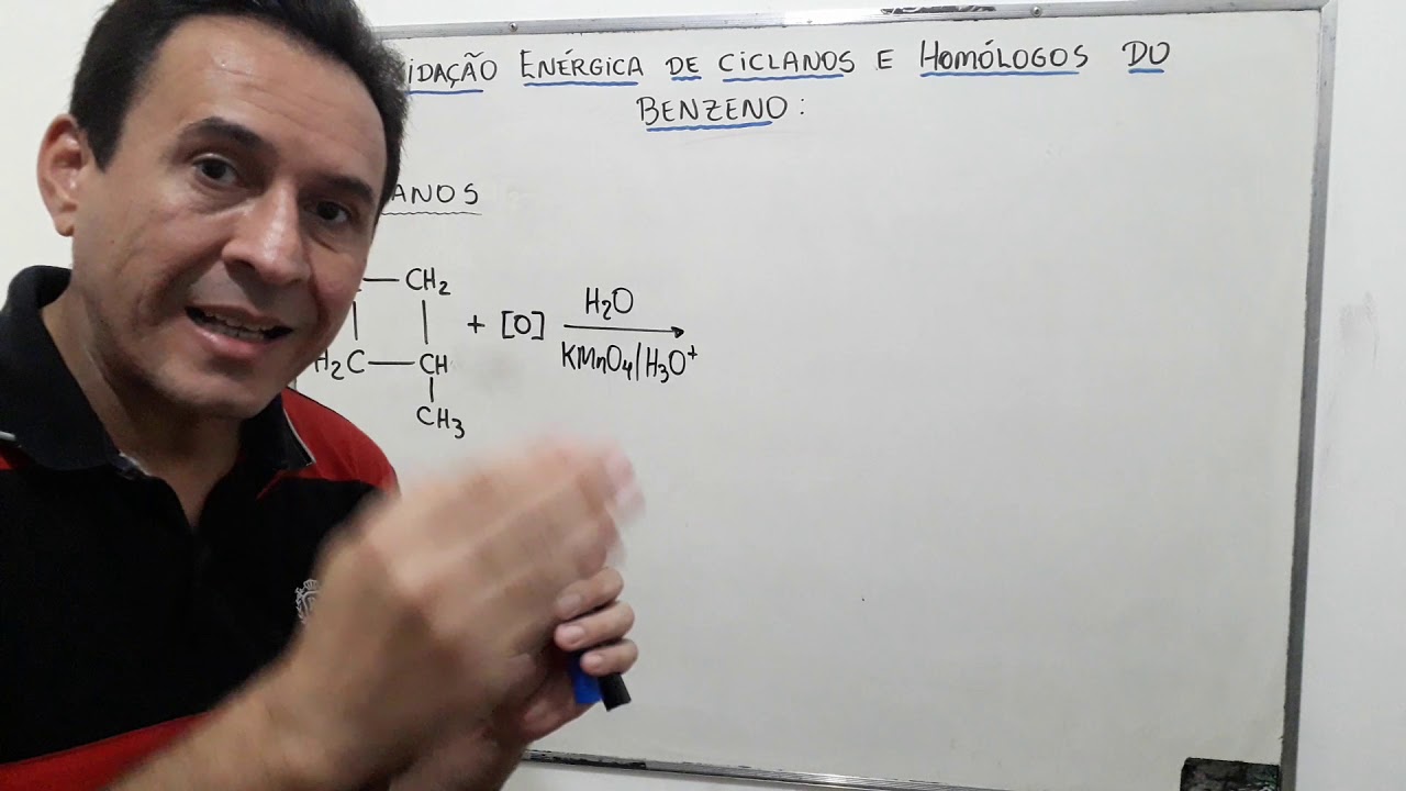 Aula 169: Oxidação enérgica de Ciclanos e Homólogos do Benzeno