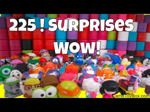 200 + Huge Surprise Toys Opening Mashems Finding Dory Fashems Blind bags Trolls Barbie Paw Patrol Video