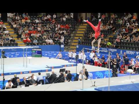 Championnats d'Europe Senior 2016 - Bram Louwije - barre fixe (qualifications)