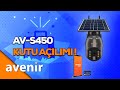 Avenir AV-S450 4G Sim Kartlı Solar Panelli Güvenlik Kamerası Tanıtım Ve Kurulum Videosu