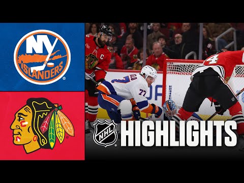 Islanders vs. Blackhawks | NHL Highlights | December 30, 2025