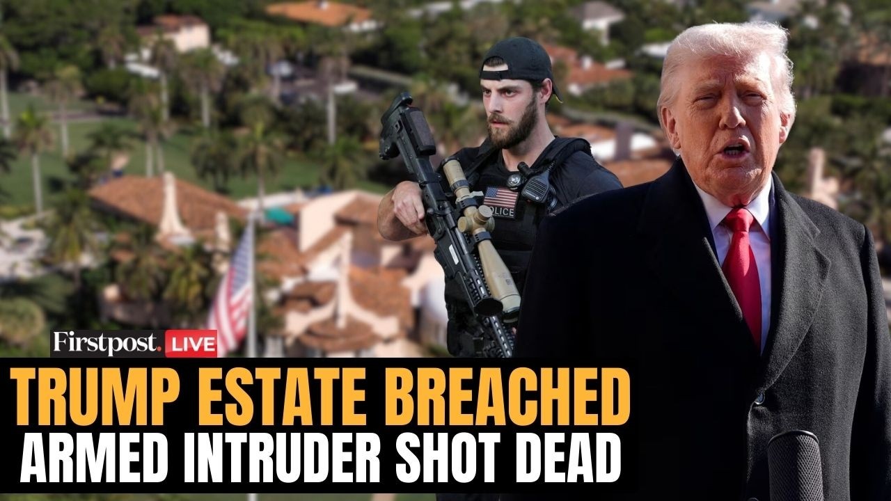 US Secret Service Briefing LIVE: Armed Intruder Shot Dead at Trump’s Mar-a-Lago Estate | Firstpost