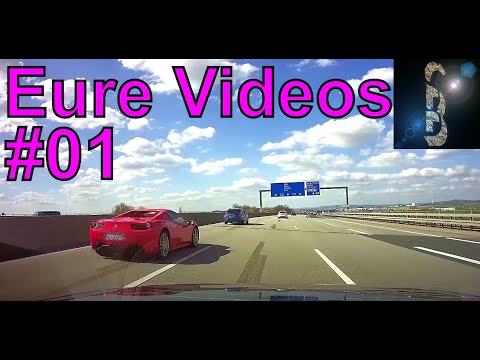 Your Videos #01 - Your Dashcam Video Broadcasts #Dashcam - Your Videos #1 @EureVideosFahrnuenftig
