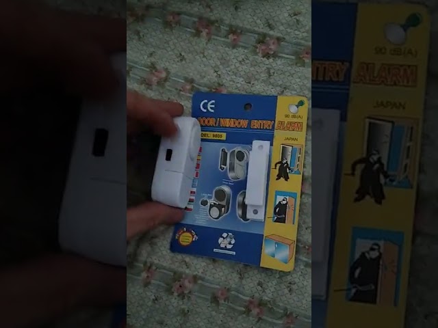 Vídeo relacionado con ThreeH Alarma Sensor de Vibración 125dB Fuerte Delgado con Baterías Sensibilidad Ajustable Luz Indicadora LED para Puerta Ventana Blanco 2 Paquetes