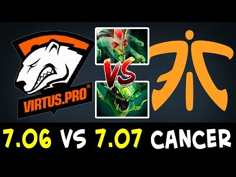 7.06 vs 7.07 cancer — VP Viper Pugna vs Fnatic Medusa