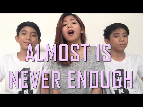 Almost Is Never Enough cover - Anja Aguilar with Urquico twins