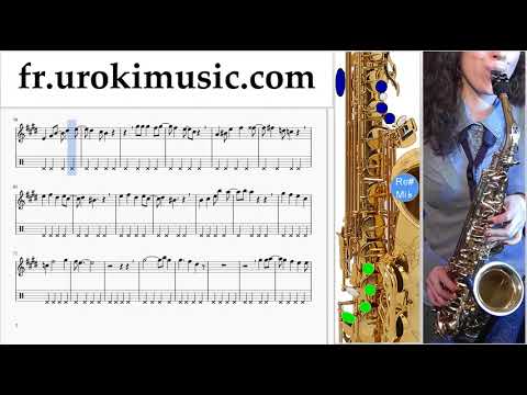 Comment Jouer du Saxophone Alto Mariah Carey - All I Want For Christmas Is You Tab Tablature Partie
