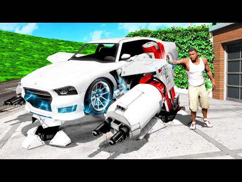 GTA 5 but EVERYTHING I Touch TRANSFORMS!
