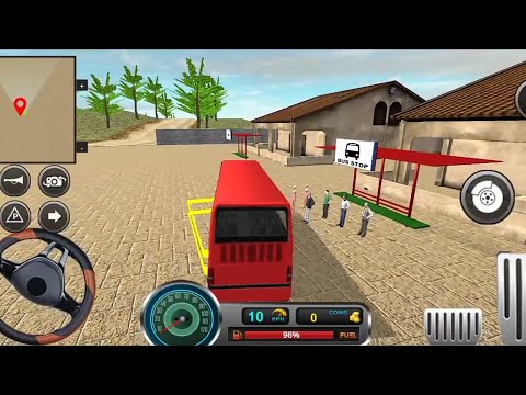Uphill Offroad Bus Driving Simulator 2021 | Android Gameplay | #1