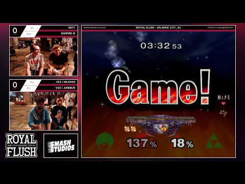 Royal Flush - VGZ | Junebug & OES | Milkman vs. Arty & Bonfire Io - SSBM - Doubles