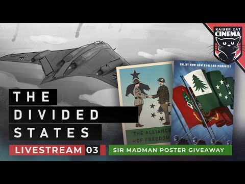 The Divided States - Livestream 03 - Raven One, Poster Give-away