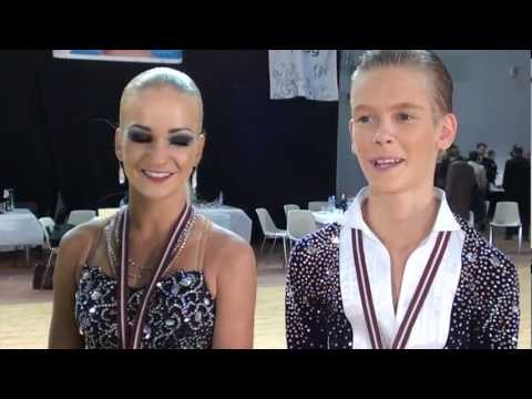 Intervija ar Karli Didrihsonu un Elinu Kalvani (Latvijas čempioni Junioru II grupā)