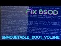 How To Fix Windows XP BSOD UNMOUNTABLE BOOT VOLUME