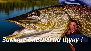 Лучшие зимние блесна на щуку