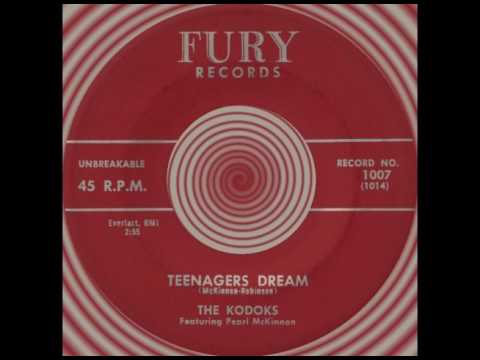 TEENAGERS DREAM, The Kodoks, Fury #1007  1957