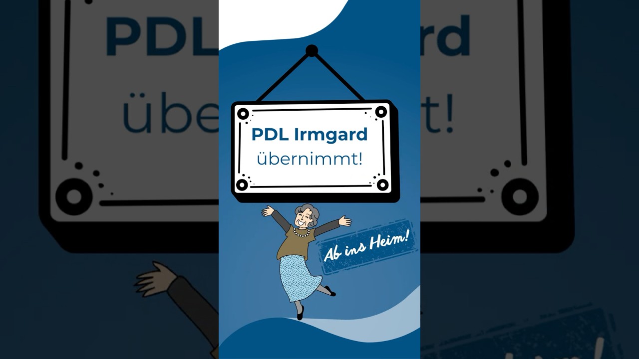 Pflegedienstleitung hat Urlaub? Kein Problem, Irmgard übernimmt!