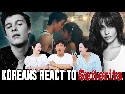 Koreans in their 30s React To Señorita by Shawn Mendes Camila Cabello