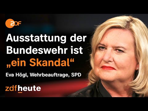 Wie schlecht ist die Ausrüstung der Bundeswehr? | Markus Lanz vom 18. Mai 2022