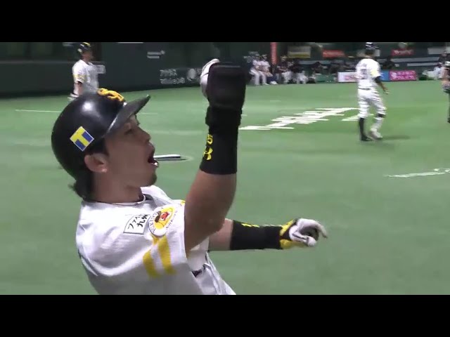 【8回裏】今日2度目の「熱男～」!! ホークス・松田 26号ソロHR!! 2016/9/18 H-Bs